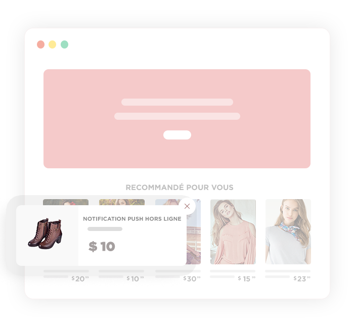 NOTIFICATIONS PUSHS EN LIGNE