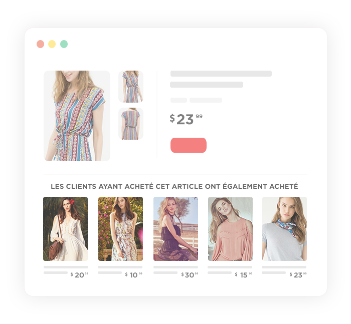 Recommendation de Page Produit